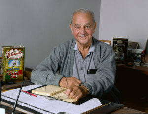 Joseph O. Basile at work c. 1990